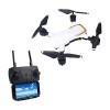 Dinglong Drone,E58 Drone WiFi FPV Rc Drone Quadcopter avec 2.0 MP Caméra HD 4 Canaux 2,4 Ghz 6-Gyro Noir Cool 