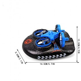 fikujap Kids Mini Drone, 3 en 1 Mode Marin Air Air Suthipable Switchable Auto Auto Hover Quadcopter Toy, avec Cascadeur à 360