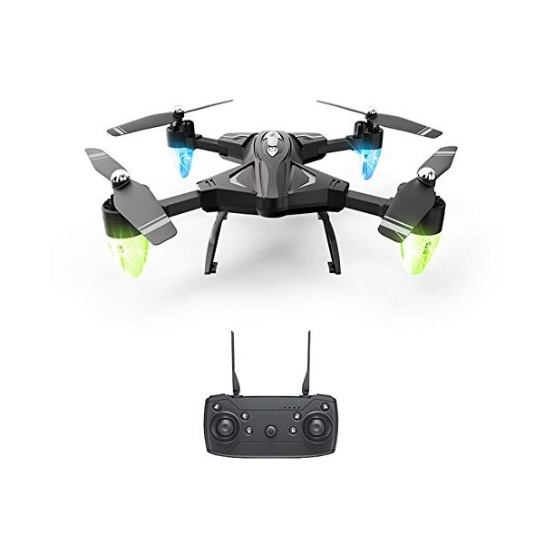 WWYL Mini Drone, Caméra Haute Définition, Démarrage à Une Touche, Contrôle du Téléphone Portable, Mode sans Tête, Maintien De