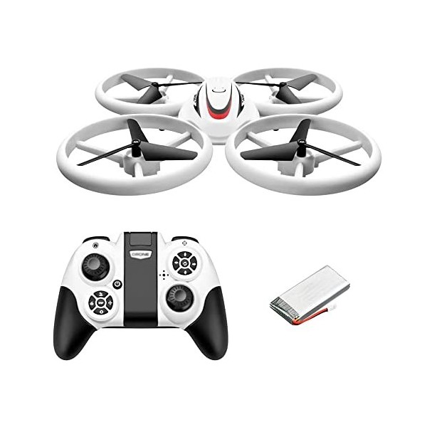 SUBECO Mini Drone Facile à Piloter pour Les Enfants et Les débutants, quadricoptère hélicoptère RC intérieur extérieur avec M