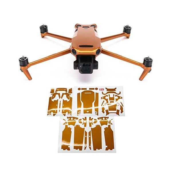 WRAPGRADE Skin Compatible avec DJI Mavic 3 Pro Neon Yellow 