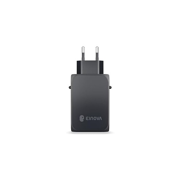 Eggtronic Einova Sirius Chargeur Universel pour Ordinateur Portable 65 W USB-C - Adapté à Tous Vos appareils : Ordinateur Por