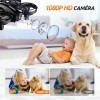 Tomzon A24W Mini Drone pour Enfant Débutant avec Caméra 1080P Mode de Combat, 3 Batteries Modulaires 24mins Temps de Vol, 3D 