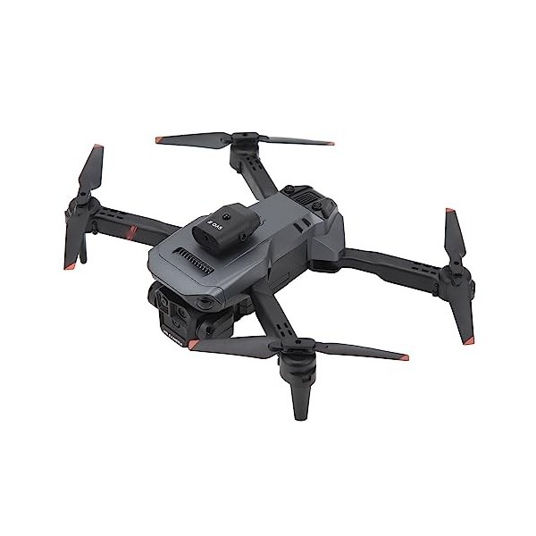 Focket Drones avec caméra pour Adultes et Enfants, quadcoptère RC Pliable 4K HD avec 3 caméras, décollage/atterrissage à Une 