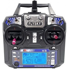 DTXMX Flysky FS-i6 2.4G 6ch RC Transmetteur et Récepteur iA6 Contrôleur Radio pour RC Hélicoptère Quadcopter FPV Drone