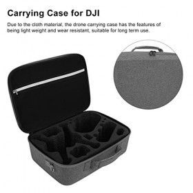 Mallette de Transport de Drone, Sac de Rangement Sac à Main de Voyage Tissu de Coque Grise pour DJI FPV Drone Protection Dron