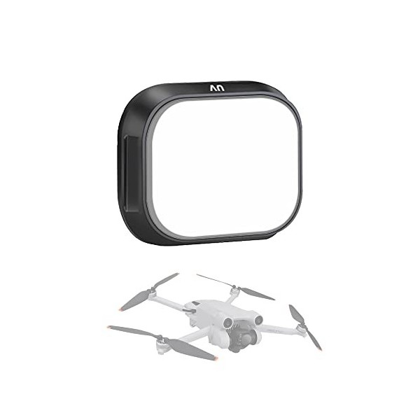 Fututech Kit UV ND CPL Filtres dObjectif Lentille pour DJI Mini 3 Pro Transmission Elevée Revêtement Multicouche Anti-Rayure