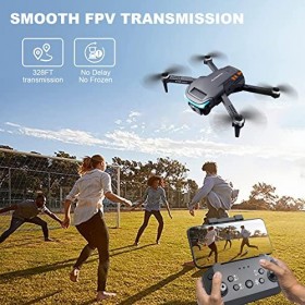 Drone avec Caméra 1080P HD FPV, Drone Enfant Avec Maintien daltitude, Atterrissage à une clé, Obstacle Avoidance, Mode sans 