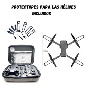 S89 Drone Dual Cam WIFI Drone avec 2 Caméras 1080p avec Deux Batteries Looping 3D Flip 3 Modes de Vitesse Aéromodélisme Drone