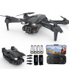 Drone avec Caméra HD 2 Caméras Mini Drones Enfant Lentille réglable électriquement à 135° RC FPV WIFI Jouets Quadcopter Pliab