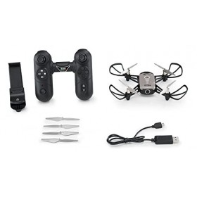 Revell Control- Drone télécommandé avec Retour Smartphone avec Camera HD Icon à Batterie, 23825, Noir