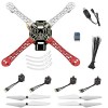 HAWKS WORK F450 Drone Kit à construire, Cadre + Moteur Brushless + Prop + Chargeur + Testeur de tension + Accessoires + Livr