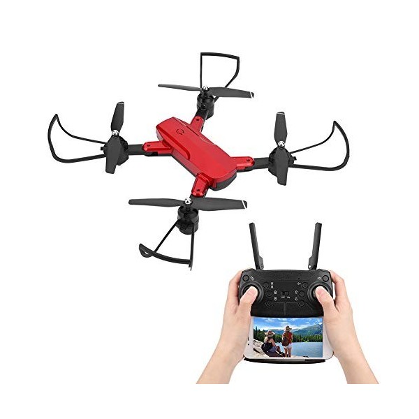 Drone RC avec caméra HD 1080P / 4K, Quadricoptère GPS Pliable RC, Quadricoptère Smart Follow Drone avec décollage/atterrissag