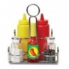 Melissa & Doug Ensemble de Condiments pour enfants, Accesoires cuisine, Jeux de rôle restaurant, Jeu dimitation, Aliments jo