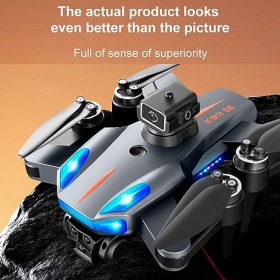 Drones K911SE avec Caméra pour Adultes, Quadricoptère avec Système de Caméra 4K HD 3, Drone à Longue Portée de Contrôle pour 