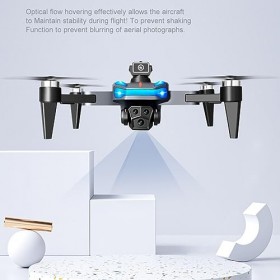 Système de Caméra 4K HD 3, Positionnement du Flux Optique Hove Catch Zoom 50X Drone télécommandé à Roulement Dair à 360 Degr