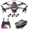 POUR Drone avec Caméra 8K Adultes, Mini Drone RC avec Caméra ESC, Évitement dobstacles Intelligent, Suivi Intelligent, Posit