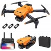 POUR Drone avec Caméra 8K Adultes, Mini Drone RC avec Caméra ESC, Évitement dobstacles Intelligent, Suivi Intelligent, Posit