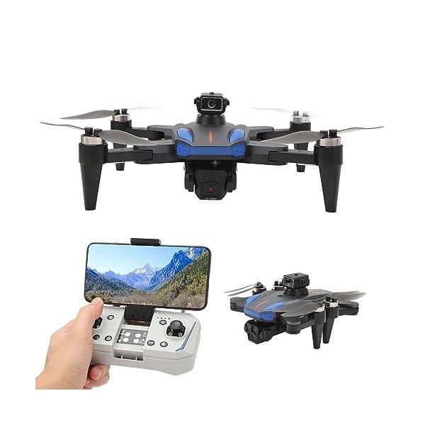 Drone avec Caméra pour Adultes et Enfants, Quadricoptère télécommandé FPV  pour éviter Les Obstacles avec Gestes Selfie, Maint