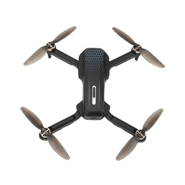 FOLOSAFENAR Drone Pliable, Positionnement GPS en Plastique, 4 Voies pour éviter Les Obstacles, Piste de Vol, Drone Pliable en