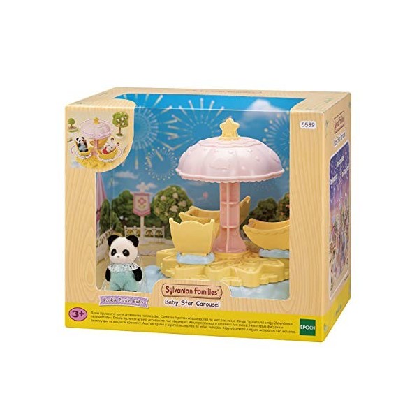 Sylvanian Families - Le carrousel étoilé - 5539 - Fête foraine - Mini Poupées