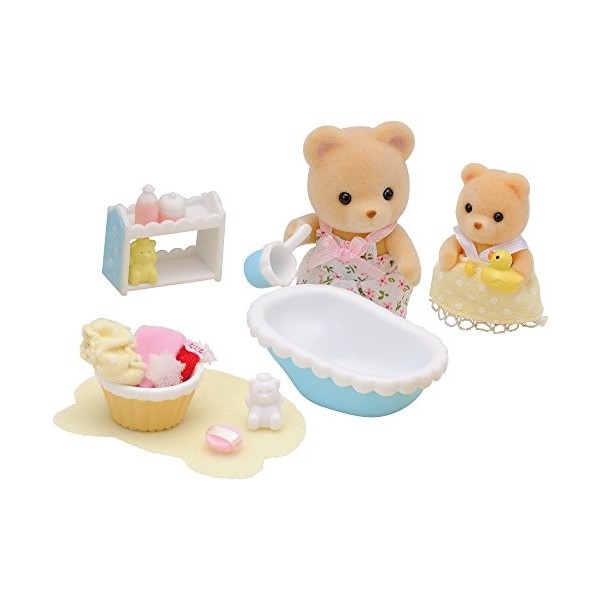 Sylvanian Families - 5092 - Le bain de bébé ours Multicolore Norme