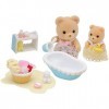 Sylvanian Families - 5092 - Le bain de bébé ours Multicolore Norme