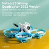 BETAFPV Meteor75 1S Micro FPV Whoop Drone Quadcopter for FPV Racing Freestyle Flight Indoor Outdoor Fly Up to 6 Minutes with 