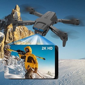 NMY A6 Pro Drone Avec Caméra 2k HD, Transmission En Direct 5G WiFi FPV, 40 Minutes De Vol Avec 2 Batteries, Drone Télécommand