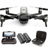 cheerwing Drone GPS U38S avec caméra 4K EIS UHD pour adultes, drone 5G FPV avec anti-tremblement de cardan à 2 axes, 2 batter