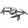Dinglong SG907 GPS Drone avec 4K HD Double Caméra Grand Angle Anti-Tremblement WIFI FPV Quadricoptère RC Drones Pliables GPS 