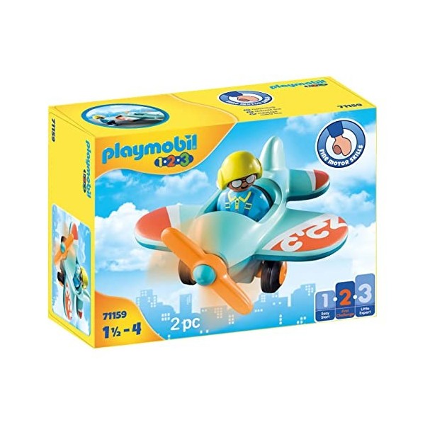 Playmobil 71159 Avion 1.2.3-18-36 Mois Ses Premiers