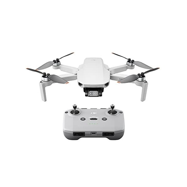 DJI Mini 2 - Ultraléger et Pliable Drone Quadcopter, 3 Axes Gimbal avec Caméra 4K, Photo 12MP, 31 Minutes de Vol, OcuSync 2.0