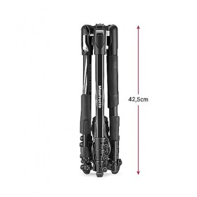 Manfrotto Element MII Trépied de Voyage pour Appareil Photo, en Aluminium pour Appareils Compacts, CSC, DSLR, et Sac ProTacti