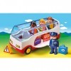 Playmobil 1.2.3 6773 Autocar de Voyage 1.2.3 - pour Les Tout-Petits 18-36 Mois - Mes Premiers Apprendre en samusant