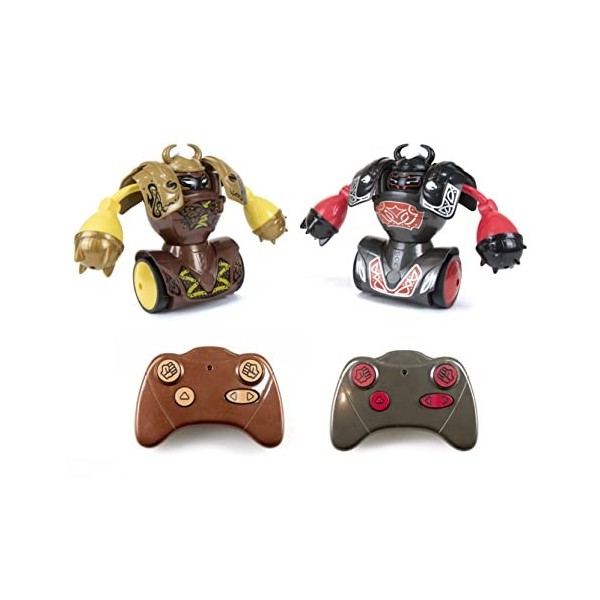 YCOO by SILVERLIT Pack 2 Robots Kombat Viking Télécommandé 14cm-Il Avance Et Frappe Son Adversaire-Jouet avec Effets sonores 