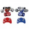 YCOO Pack 2 Robots Kombat Méga Télécommandés 16 cm, Poings Interchangeable, Jouet avec Effets sonores Et Lumineux, Dès 5 Ans