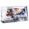 YCOO Pack 2 Robots Kombat Méga Télécommandés 16 cm, Poings Interchangeable, Jouet avec Effets sonores Et Lumineux, Dès 5 Ans