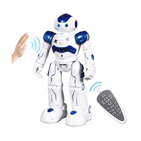 ANTAPRCIS RC Détection de Geste Robot Télécommandé - Cadeau Jouet pour Les Enfants, Interactif, Marche, Chant, Danse, Robot I