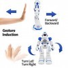 Habeny Robot télécommandé pour Enfants, Robot de détection de Geste, contrôleur Infrarouge, Jouet Robot, Danse, Chant, Marche