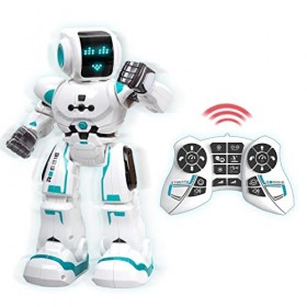 HUSAN Robot Télécommandé pour Les Enfants,Programmable RC Robot