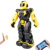 HUSAN Robot Télécommandé pour Les Enfants,Programmable RC Robot Enfant avec Danse Chanter Intelligent contrôleur Infrarouge J