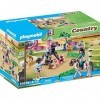 Playmobil 70996 Parcours dobstacles avec Chevaux - Country - Le Poney Club - équitation Animaux