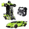 SainSmart Jr. Telecommandé Voiture Robot pour Enfants 1/14, 2 en 1 Transformable Robots Jouet, 2.4 GHz Ferrari RC Voiture Tra