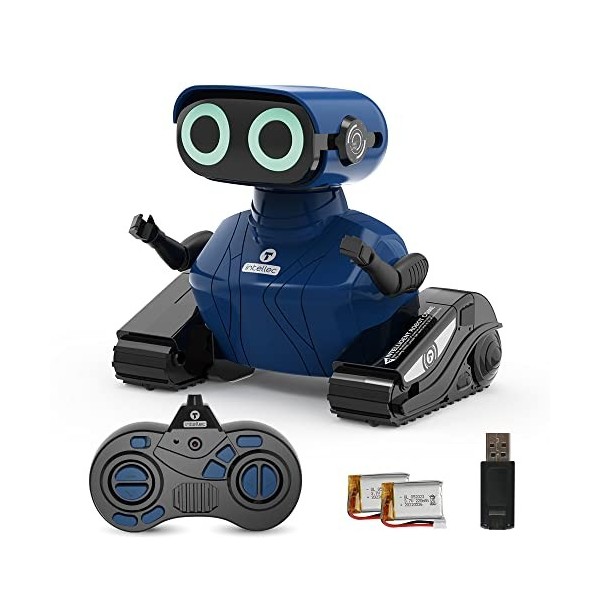 HONGCA Robot Jouet Enfant, Robots Intelligent avec Programmation, Jouet télécommandé interactif pour Filles et garçons, Cadea