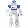 kuman Robot de la Télécommande RC Robot, Cadeau de Jouet pour Les Enfants Les Adultes, Robot Télécommandé Programmable, Détec