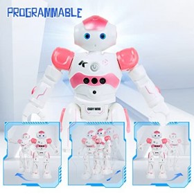 ANTAPRCIS RC Détection de Geste Robot Télécommandé - Cadeau Jouet pour Les Enfants, Interactif