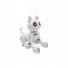 Lexibook Power Kitty-Chat Télécommandé, Robot Intelligent Programmable, Lumière, Son, Blanc/Rose-KITTY01, KITTY01, Blanc/Rose