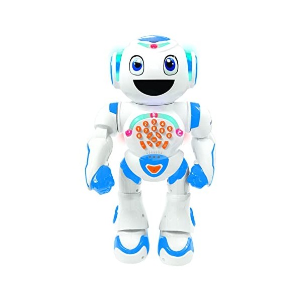 Lexibook Powerman Star Robot Néerlandais télécommandé Parle et Marche programmable STEM pour Enfants 4+ - ROB85NL