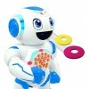 Lexibook Powerman Star Robot Néerlandais télécommandé Parle et Marche programmable STEM pour Enfants 4+ - ROB85NL